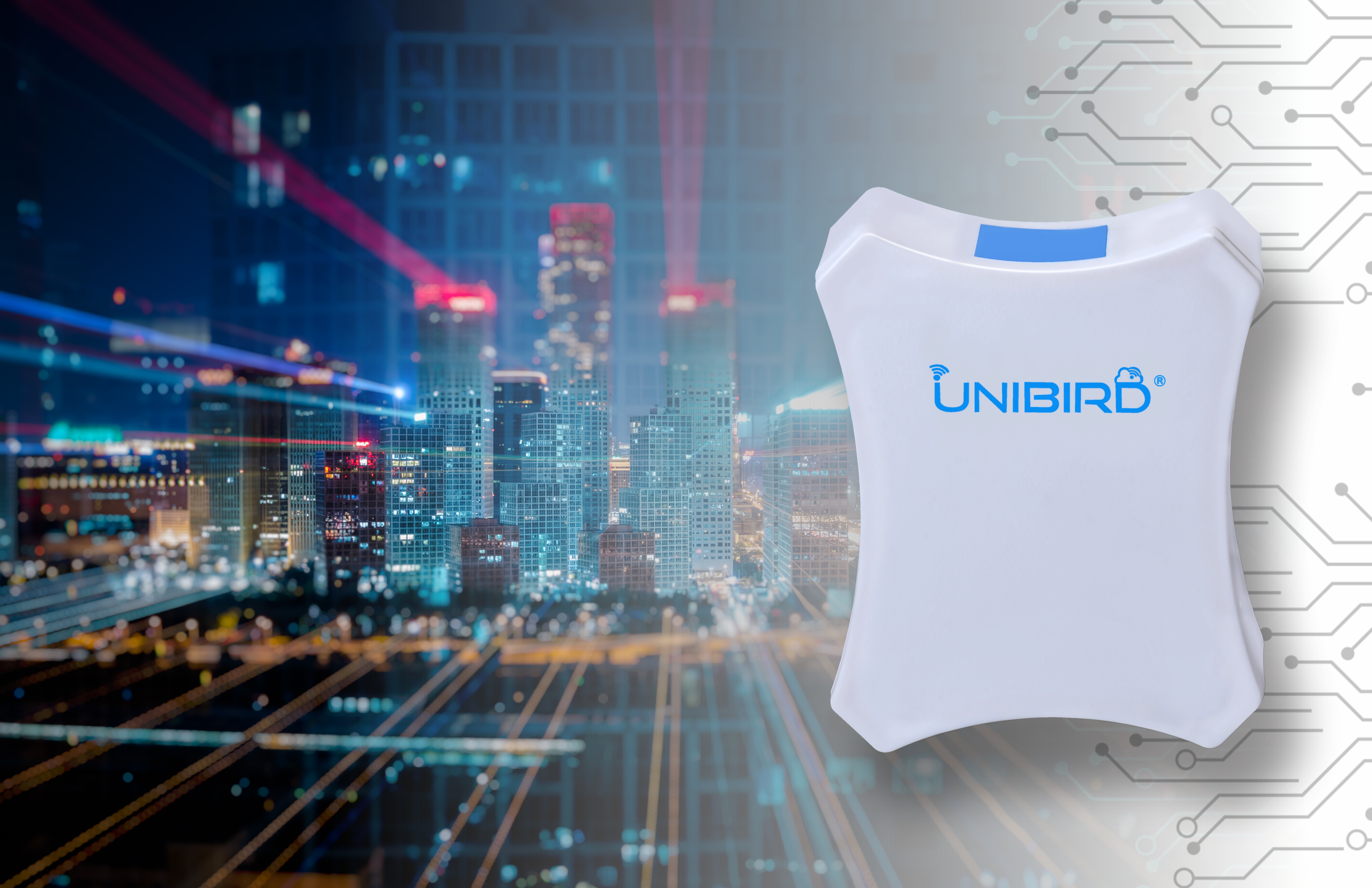 UniBIRD IoT platform for smart city and retail applications, enabling intelligent infrastructure, real-time data analytics, and seamless customer experiences.